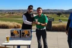 Torneo Fin de Año: Paco Laguna ganador Scratch.